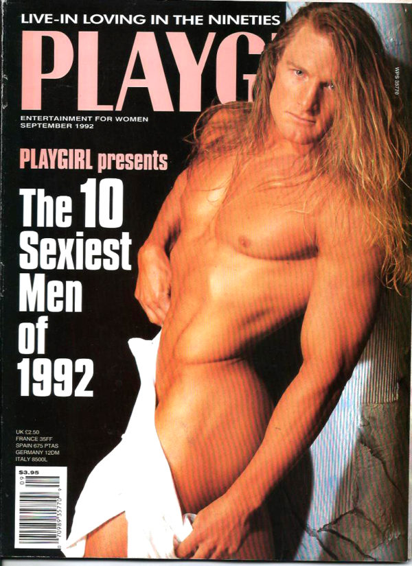 PLAYGIRL Magazine (September 1992) Erotic Men Magazine