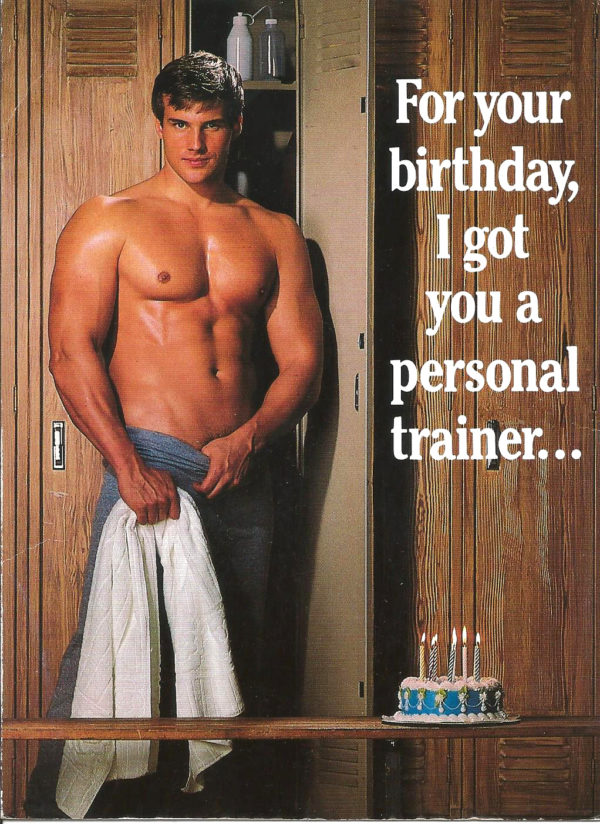 PERSONAL TRAINER - Birthday Card
