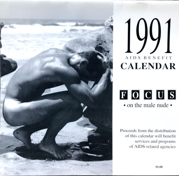 Jeff Palmer FOCUS on the male nude 1991 Calendar
