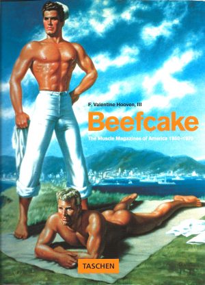 BEEFCAKE, The Muscle Magazine of America, 1950-1970, F Valentine Hooven III, Book, Rare Book, Gay History, Illustrations, Drawings, Erotic Art, LGBT, Gay,