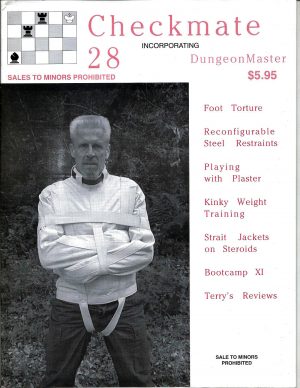 CHECKMATE 28 Gay Magazine Incorporating - Dungeon Master - August 1999