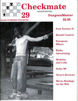 CHECKMATE 29 Gay Magazine Incorporating - Dungeon Master - November 1999