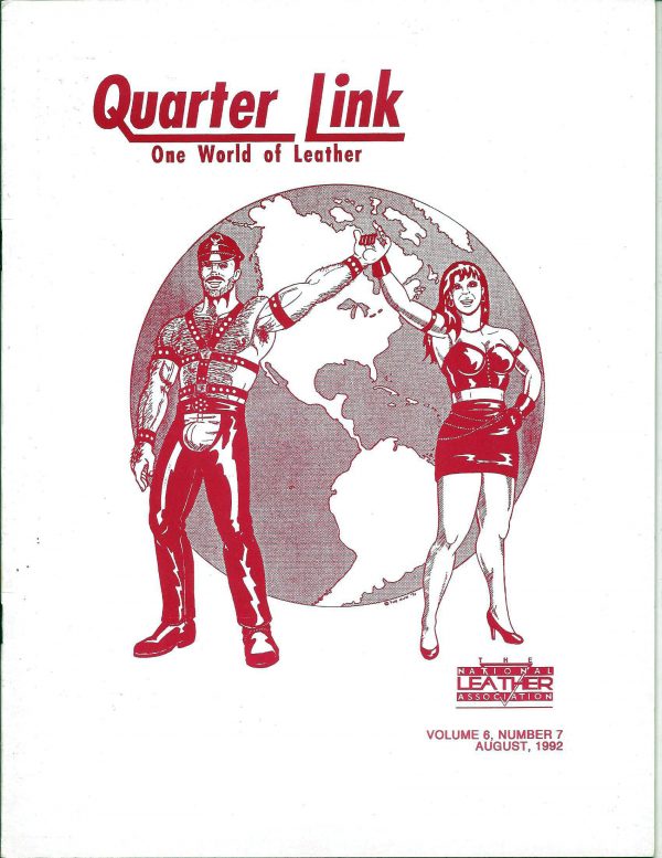 Quarter Link: One World of Leather - Volume 6, Number 7, August 1992