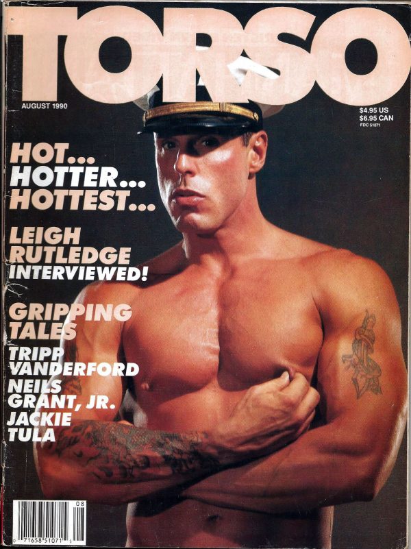 TORSO Magazine (Aug 1990) Gay Male Digest Magazine