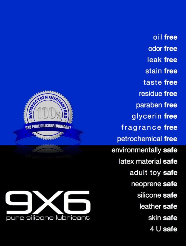 9X6 Pure Silicone Lubricant Lube