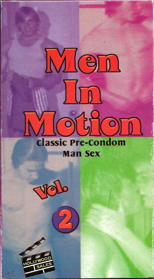 Vintage VHS Tape: MEN IN MOTION - Pre-Condom Man Sex - Vol.2