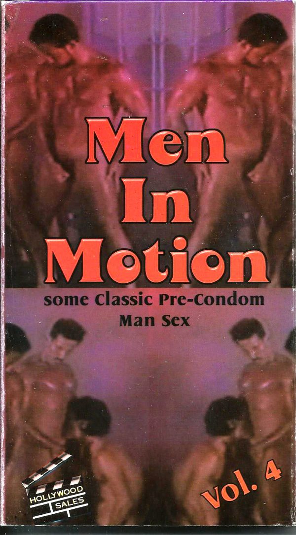 Vintage VHS Tape: MEN IN MOTION - Pre-Condom Man Sex - Vol.4