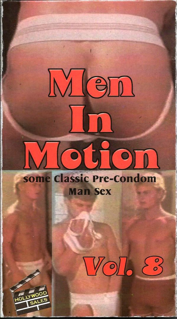 Vintage VHS Tape: MEN IN MOTION - Pre-Condom Man Sex - Vol.8