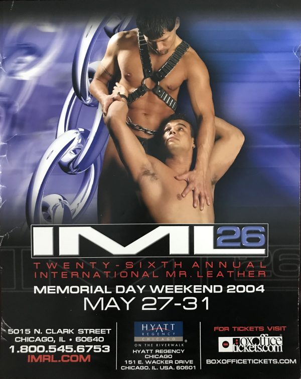 IML26 - International Mr.Leather 2004 - Rare Print Poster 22x17"
