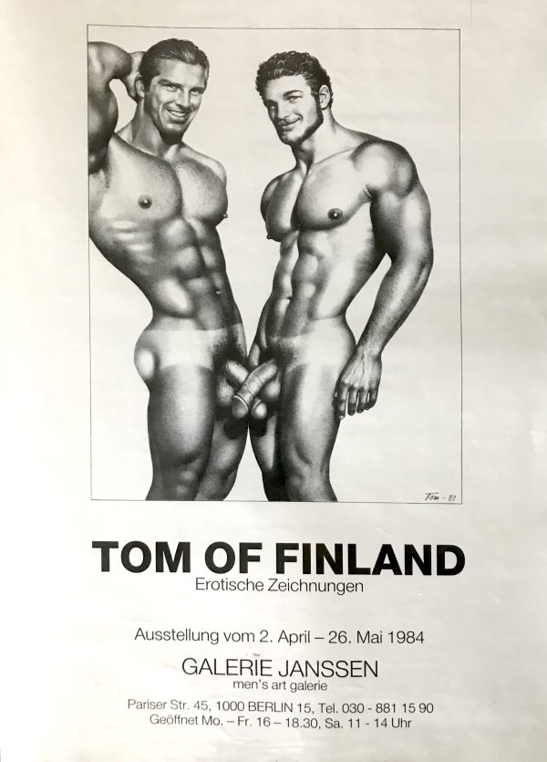 Vintage Etienne - Double Dicked - Tom 81 - Print 23x16.5" Tom of Finland