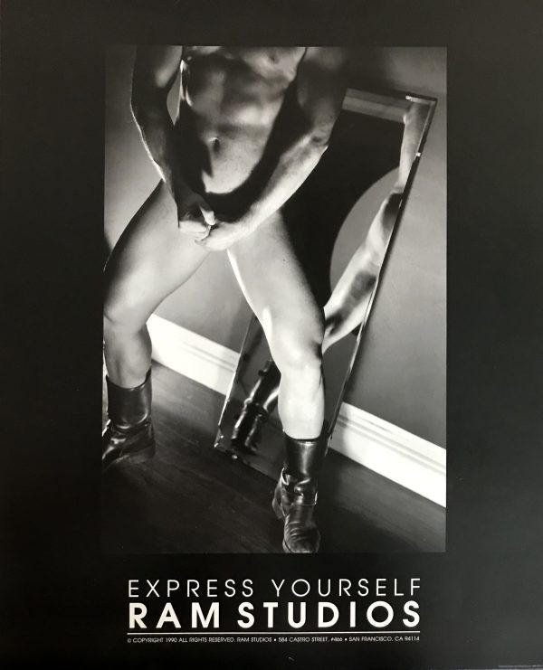 Express Yourself - RAM STUDIOS 1990 - Rare Print Poster 20x16"