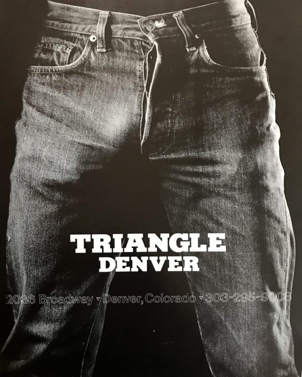 JEANS - TRIANGLE DENVER - Rare Print Poster 22x17"