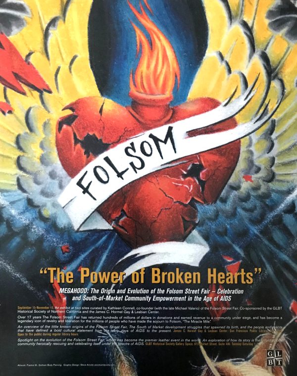 Rare - FOLSOM - The Power of Broken Hearts - Print 22 x 17"
