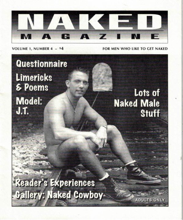 NAKED Magazine (#1, Issue 4 ) Gay Men's Lifestyle Magazine