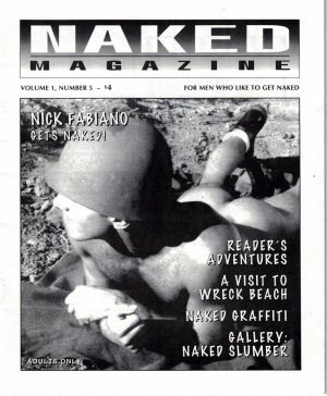 NAKED Magazine (#1, Issue 5 ) Gay Men's Lifestyle Magazine