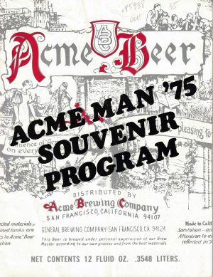 ACME MAN 75 - Souvenir Program