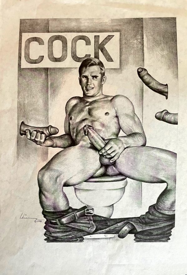 The COCK - By Etienne 1981 - Limited Edition Print 19x13"