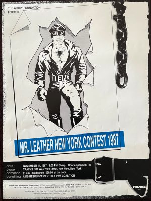 Mr.Leather New York Contest 1987 - Print 23x17"