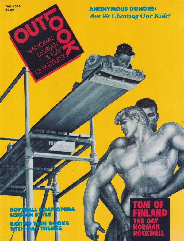 OUTLOOK National Lesbian & Gay Quarterly (Fall 1988) Gay Magazine