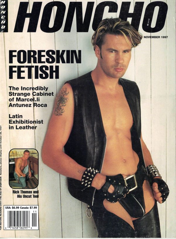 HONCHO Magazine (November 1997) Gay Male Digest Magazine