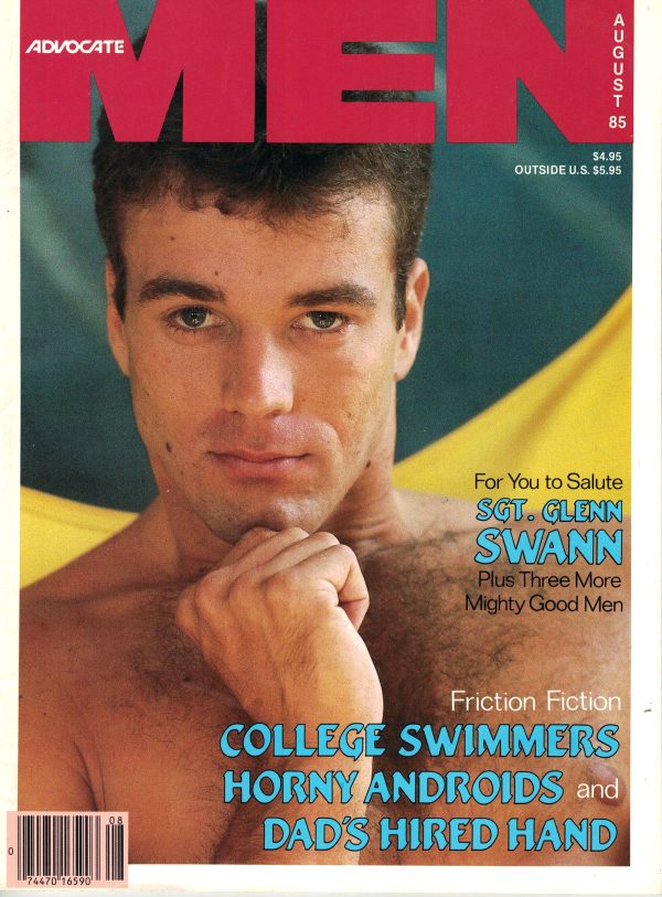 ADVOCATE MEN Magazine (August 1985) Male Erotic Magazine