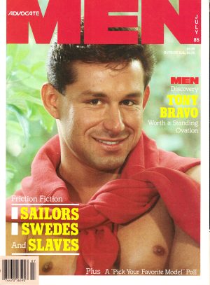 ADVOCATE MEN Magazine (July 1985) Male Erotic Magazine