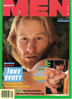 ADVOCATE MEN Magazine (September 1986) Male Erotic Magazine