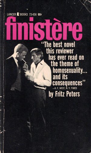 FINISTERE - by Fritz Peters- Paperback 1966