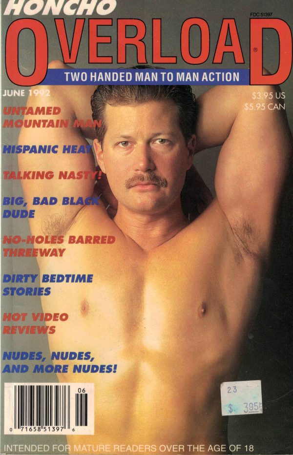 HONCHO Magazine (June 1992) Gay Male Digest Magazine