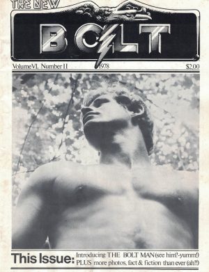 BOLT Magazine (Volume 6, No.2) Adult Gay Magazine - Summer 1978