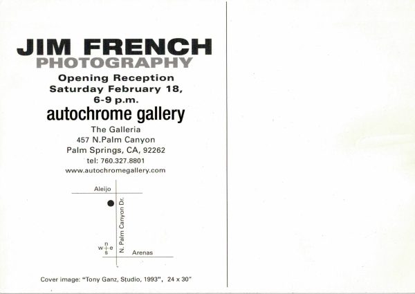 Jim French Photography - 8.5 X 6" Reception Card