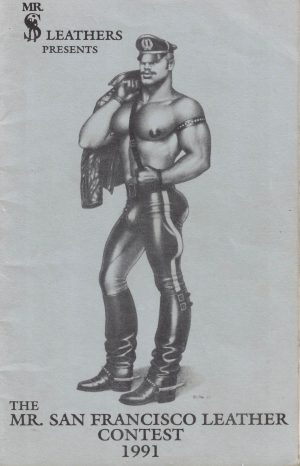 Rare -THE SAN FRANCISCO LEATHER CONTEST 1991 - Booklet