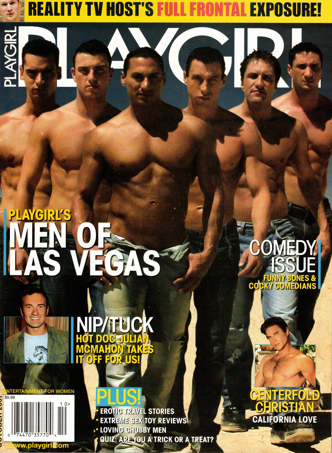 PLAYGIRL Magazine (October 2007) GayVM