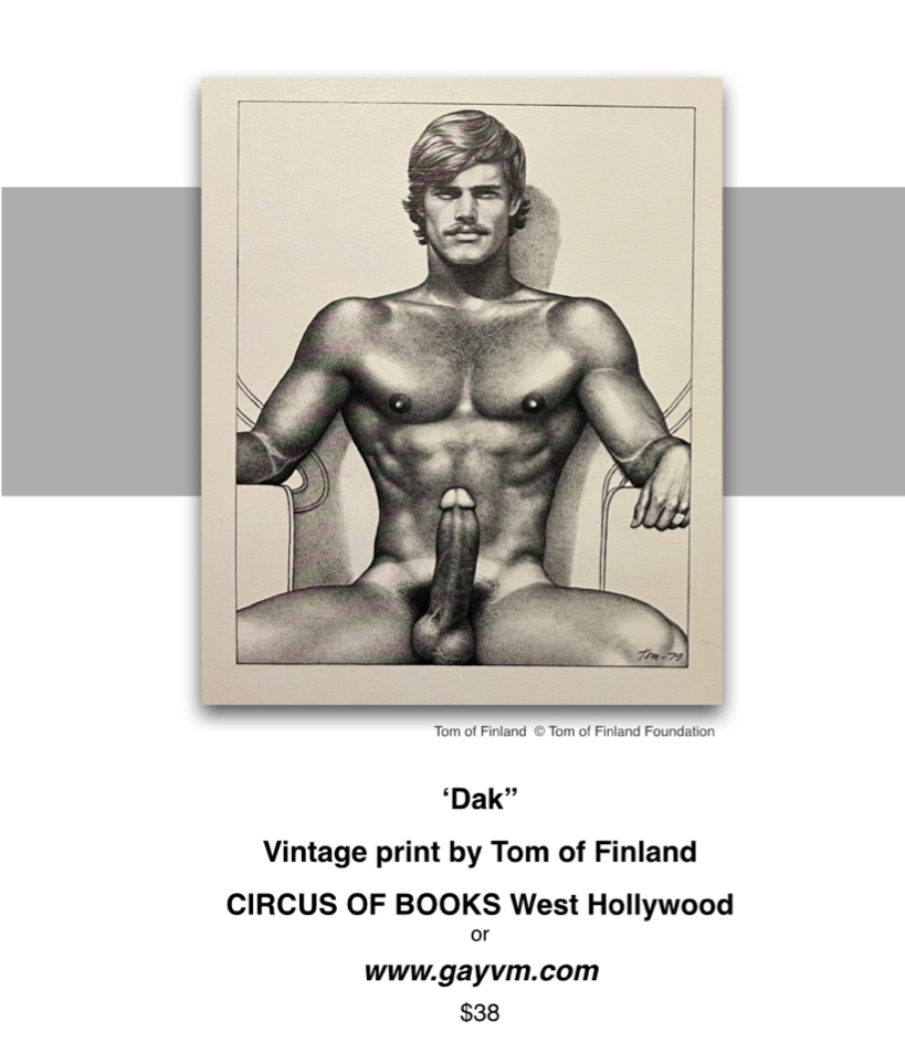 Tom of Finland Auction @ Circus of Books