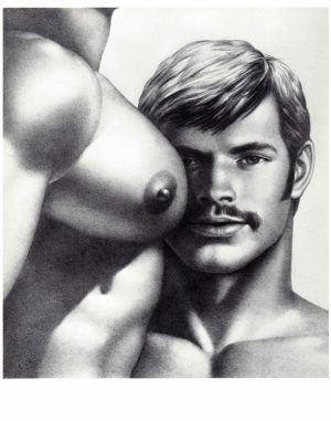 TOFF - Tom of Finland - TOM'S MARINES CHEST - 1994, Print 8x10"
