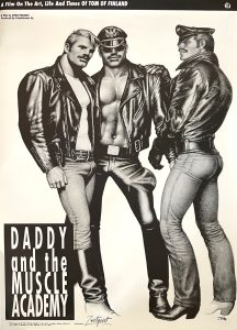TOFF - Tom of Finland - DADDY & THE MUSCLE ACADEMY - Vintage Poster 27.5"x 39"