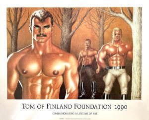 TOFF - Tom of Finland - THE NORTHERN MAN, 1990 - Vintage Poster 19.5"x 24"