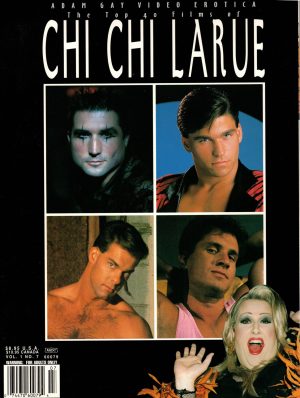 Adam Gay Video Erotica -Top 40 Films - CHI CHI LARUE - Gay Color Magazine - Signed by Chi Chi inside cover